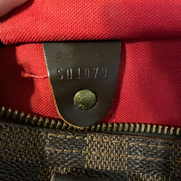 Louis Vuitton Brown Shoulder Bag Damier Ebene - Picture 8 of 8